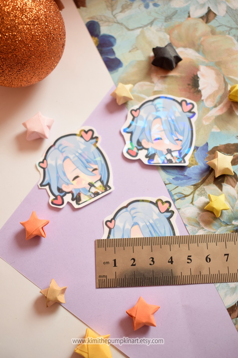 Kamisato Ayato Talents Sticker for Sale by crvptidnx