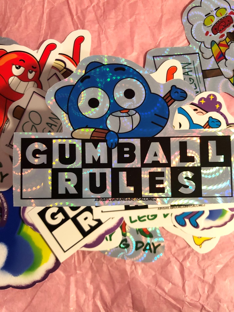 The Amazing World of Gumball sticker - Darwin Watterson