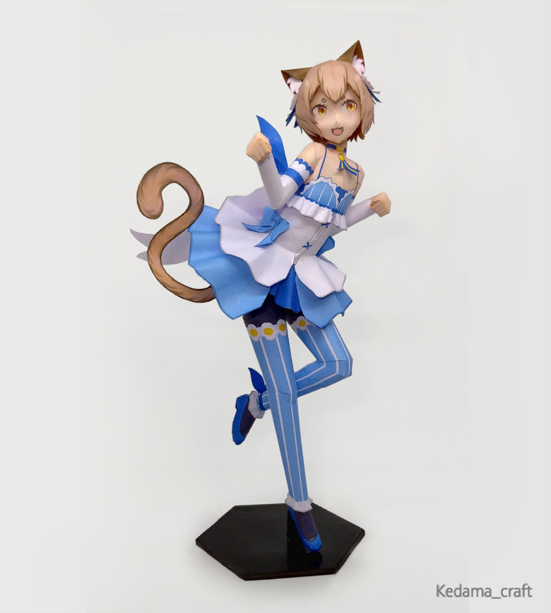 小物 Felix Felix Argyle [Re:Zero] Papercraft - Kedama_craft's Ko-fi Shop
