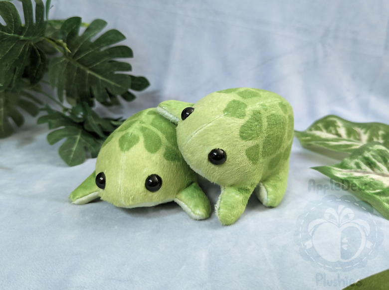 Green Patchy Frog Plushie - AppleDew's Ko-fi Shop - Ko-fi ️ Where ...