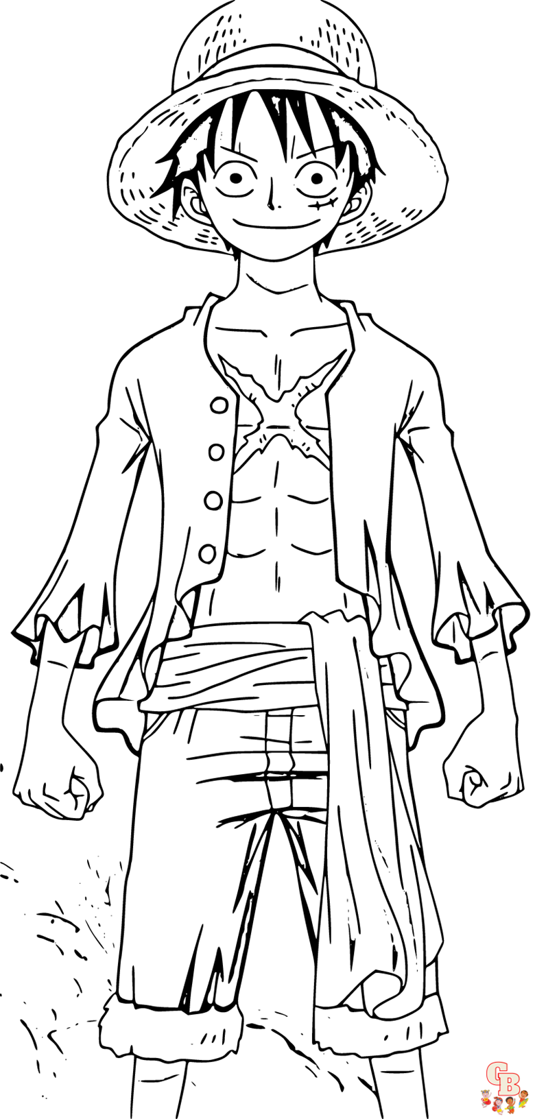 One Piece Coloring Pages