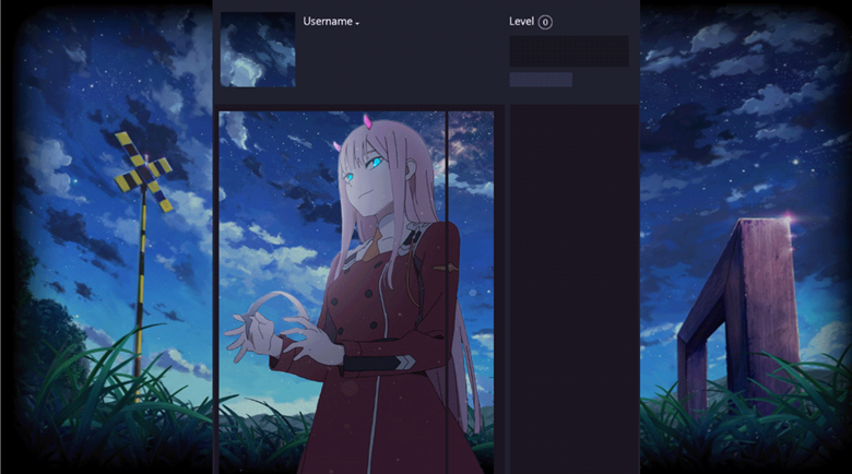 Steam-ArtWork of Zero Two (darling in the franxx) - purple's Ko-fi Shop