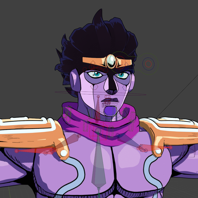 Star Platinum from Jojo's Bizarre Adventure Stone Ocean Model 3D [C4D ...