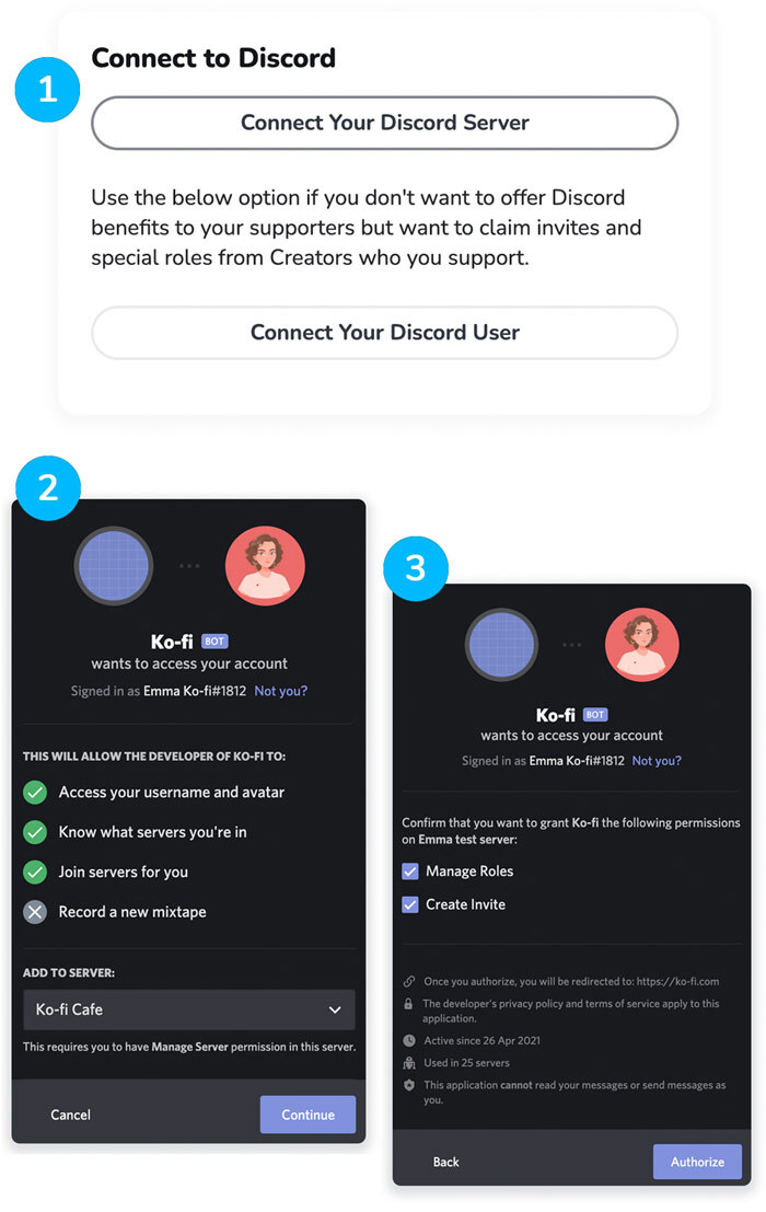 The purpose of my Discord server - Ko-fi ❤️ Where creators get support from  fans through donations, memberships, shop sales and more! The original 'Buy  Me a Coffee' Page.