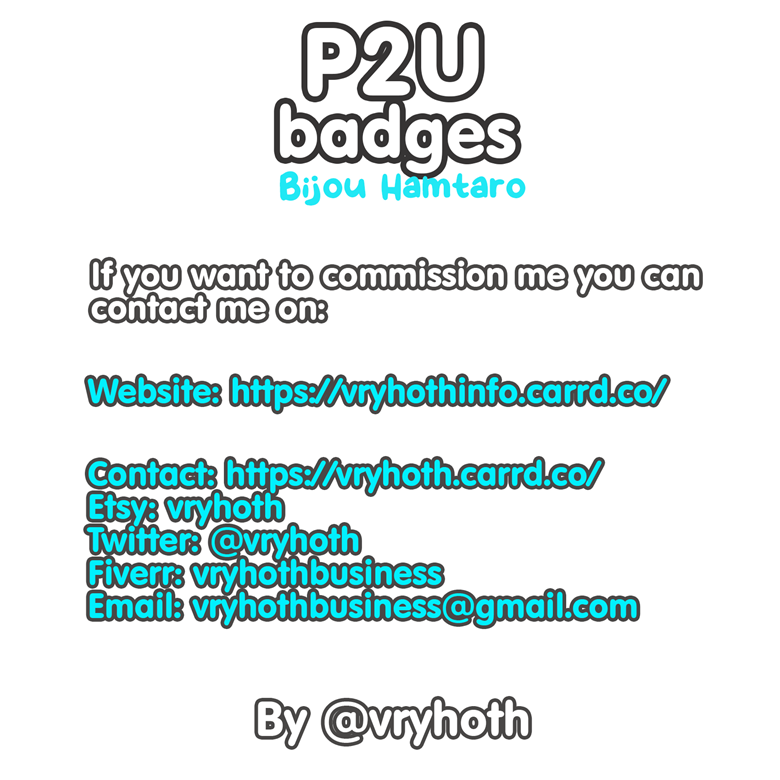 Cute Hamster Sub badges for twitch or stiker