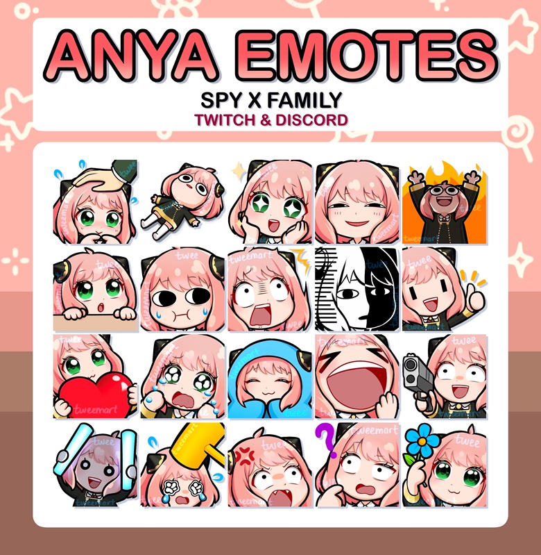 Spy X Family Anya Emote 