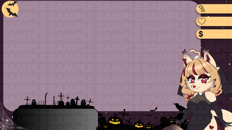 Free Halloween Twitch Overlay wysticlipse s Ko fi Shop Ko fi