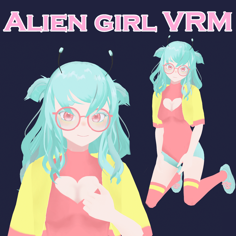 Alien Girl Vtuber Model Jade Gyokutos Ko Fi Shop Ko Fi ️ Where Creators Get Support From 5100