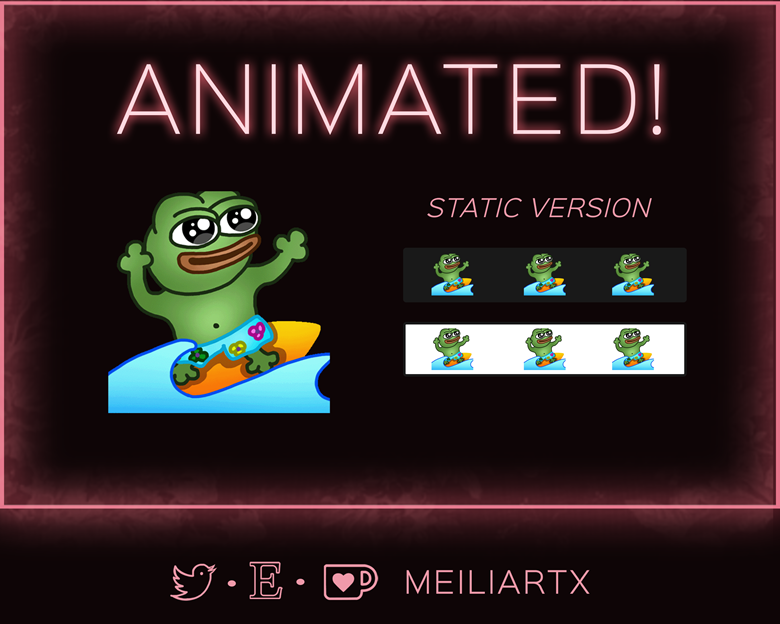 Pepega Twitch Emote | Greeting Card