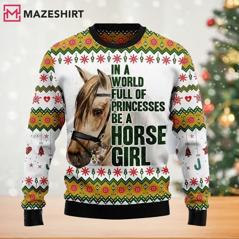 Horse ugly shop christmas sweater