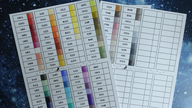 Caran d'Ache Luminance Swatch Cards - Neko Simi Coloring's Ko-fi Shop -  Ko-fi ❤️ Where creators get support from fans through donations,  memberships, shop sales and more! The original 'Buy Me a