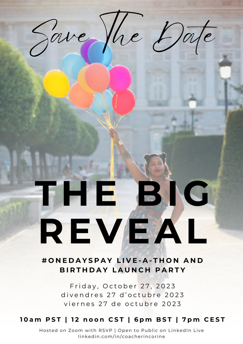 RSVP for the The Big Reveal on October 27 Ko fi Where