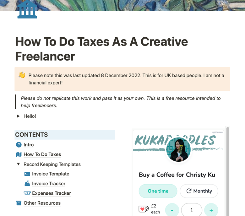 notion-guide-how-to-do-taxes-as-a-creative-freelancer-uk-christy