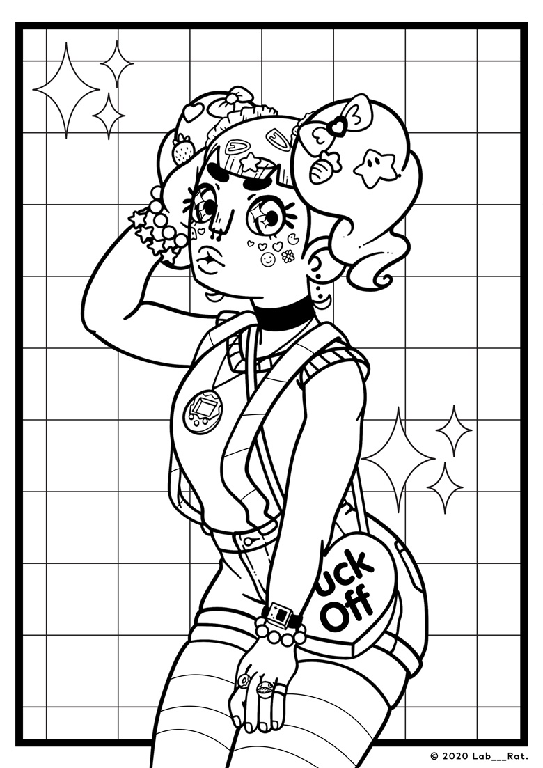 23 Printables Coloring Pages Labrat Labrats Ko Fi Shop Ko Fi ️ Where Creators Get Support