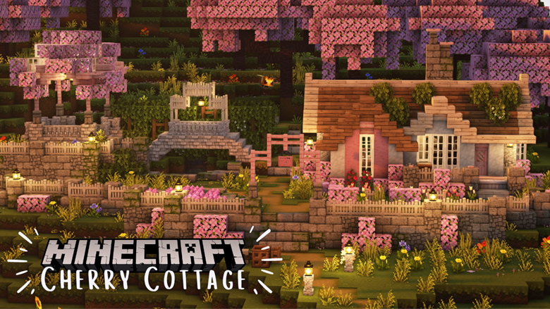 Minecraft Cherry Grove Cottage and Garden 🌸🌷  1.19.4+ Java World  Download - goddessofcrows's Ko-fi Shop - Ko-fi ❤️ Where creators get  support from fans through donations, memberships, shop sales and more!