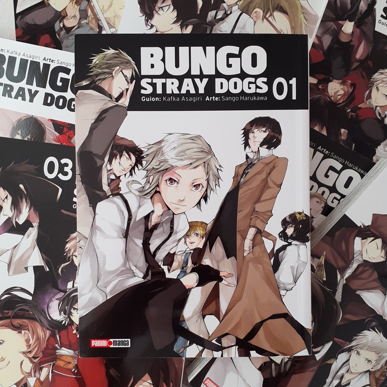  Editora Panini lança o mangá Bungo Stray Dogs