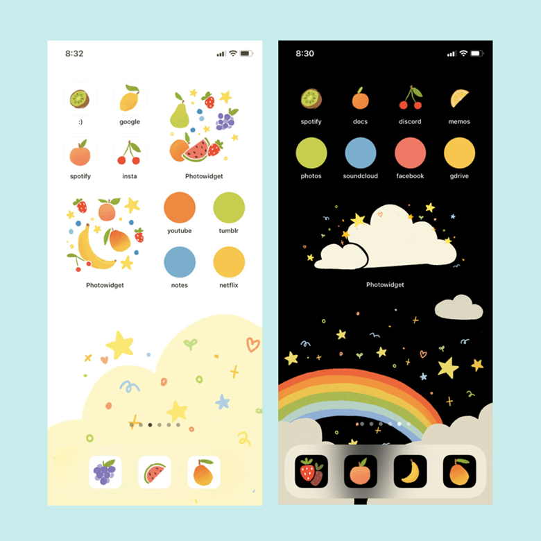 Cute Cats Icon Pack | Phone Theme | iOS & Android - Milkkoyo's Ko-fi Shop