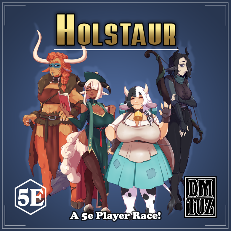 Holstaur 5e Player Race Premium Edition Dm Tuzs Ko Fi Shop Ko Fi ️ Where Creators Get