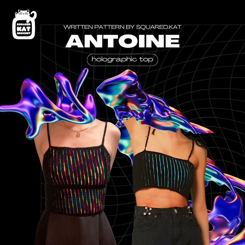 Byg op Indgang Samtykke Antoine Holographic Top Written PDF Pattern - Kat Squared's Ko-fi Shop -  Ko-fi ❤️ Where creators get support from fans through donations,  memberships, shop sales and more! The original 'Buy Me a