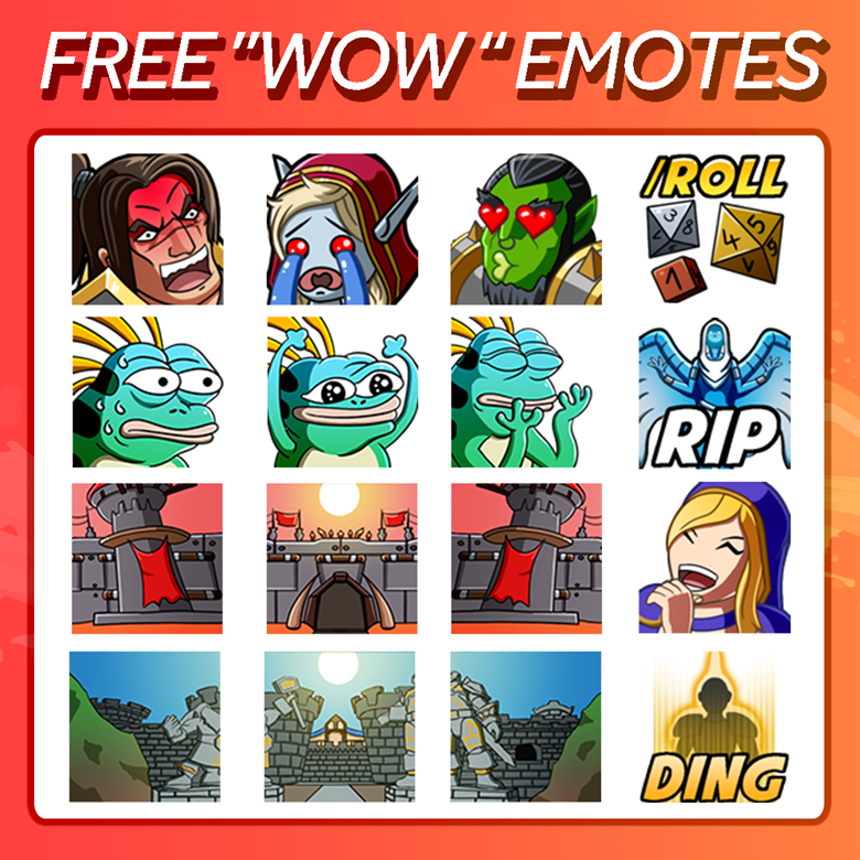 Free wow emotes maxmararts s ko fi shop ko fi where creators get