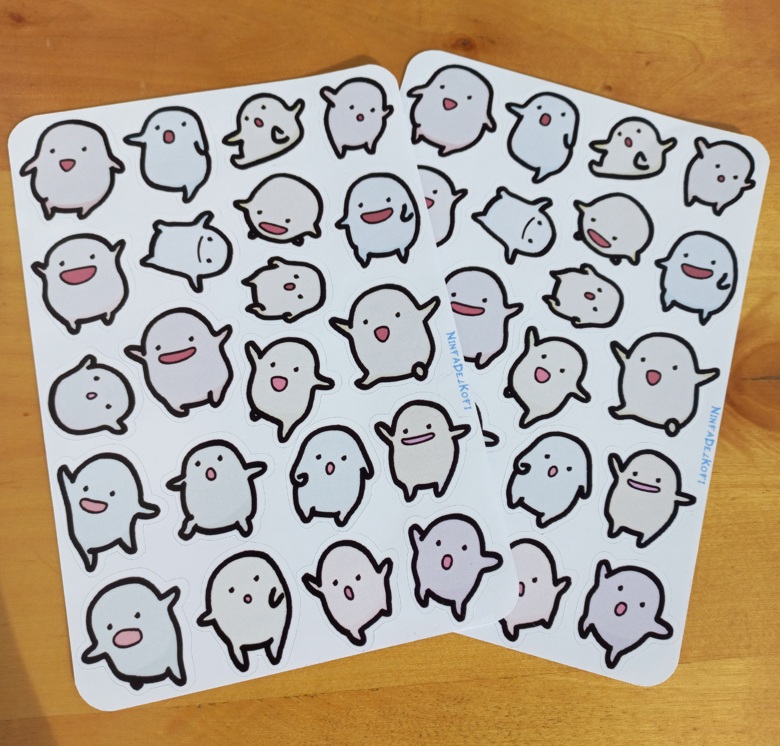 Warawara Sticker sheet - NinfaDelKofi - Stickers shop's Ko-fi Shop - Ko ...