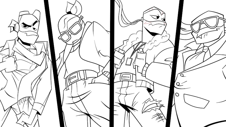 Rottmnt Coloring Pages Coloring Pages