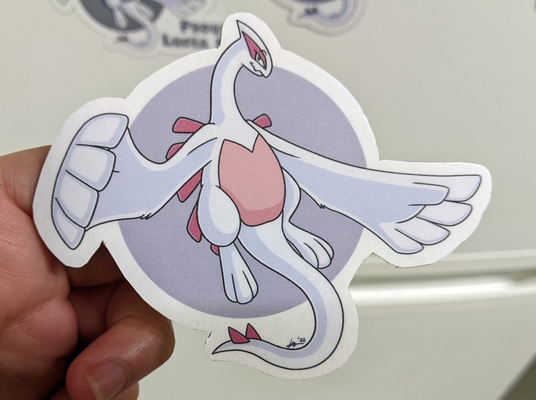 Shiny Lugia Sticker