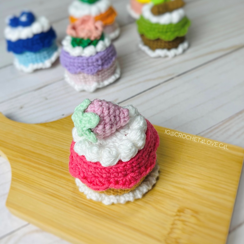 Mini Cake Amigurumi - BubuCrochet4Love's Ko-fi Shop - Ko-fi ️ Where ...