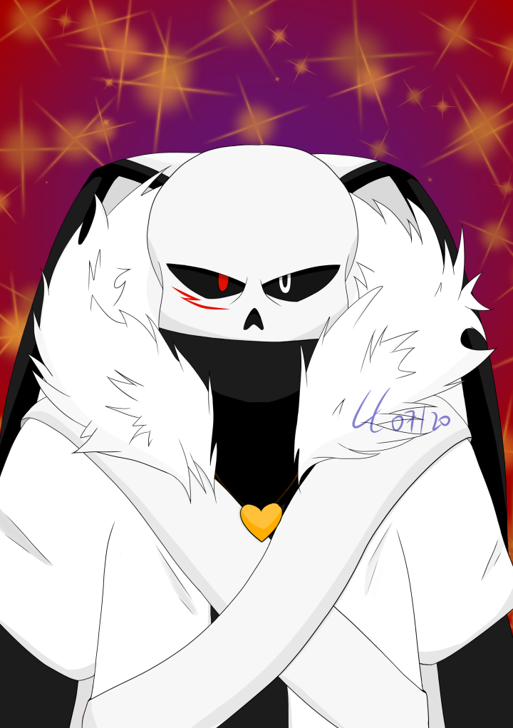 Cross Sans - Underverse Speed Draw - Ko-fi ❤️ Where creators get