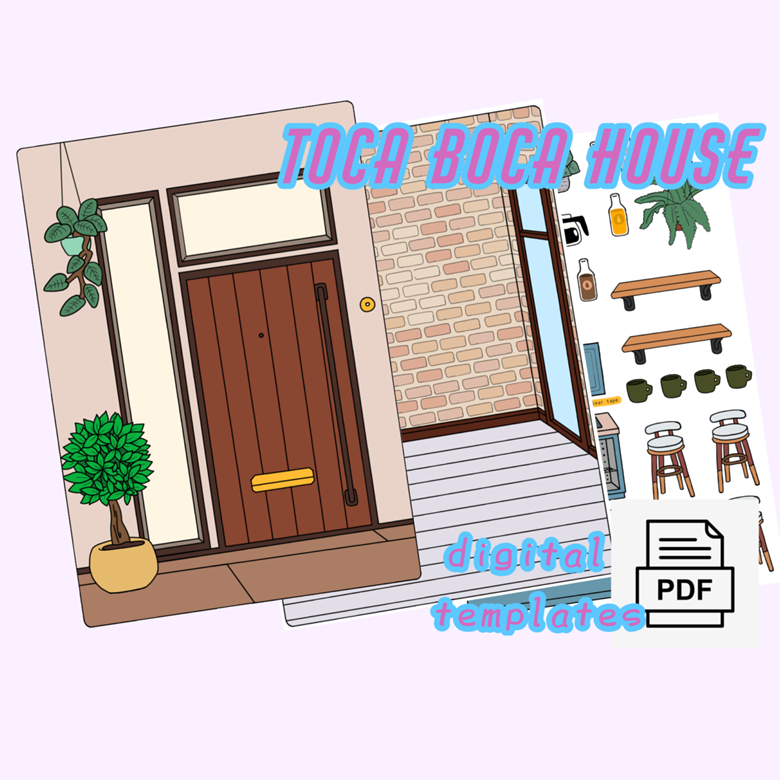 Toca Boca Paper Dolls and Clothes | Postcard