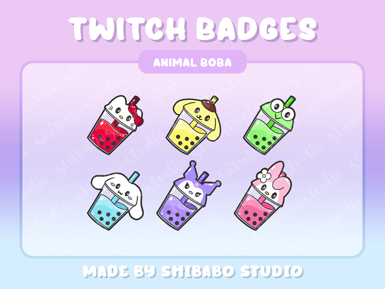 Boba Badges