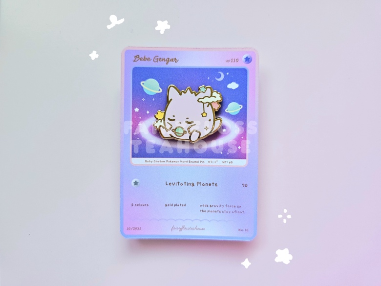 Pokemon Club ~ Bebe Gengar Flat Mail - Fairyflossteahouse's Ko-fi Shop ...