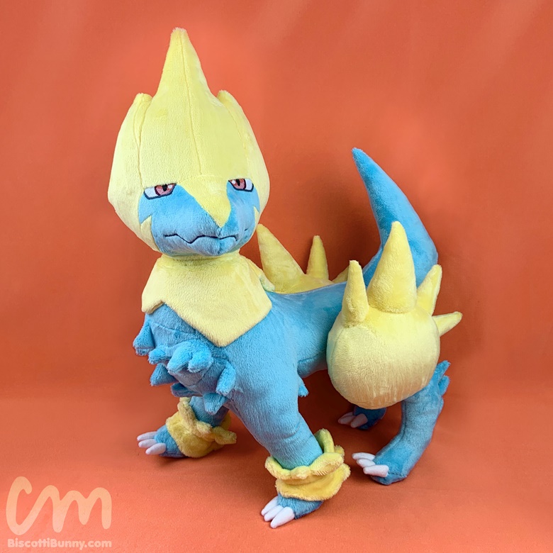 Shiny Manectric Custom Plush - Courtney's Ko-fi Shop - Ko-fi ️ Where ...