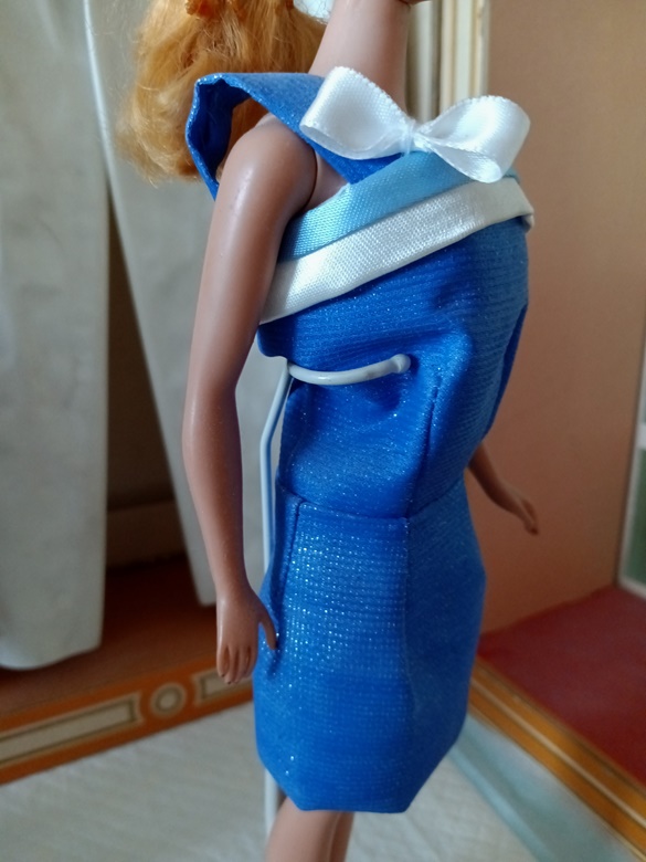 Barbie Something Blue Bra Panty set-no - Small Favors Customs's Ko
