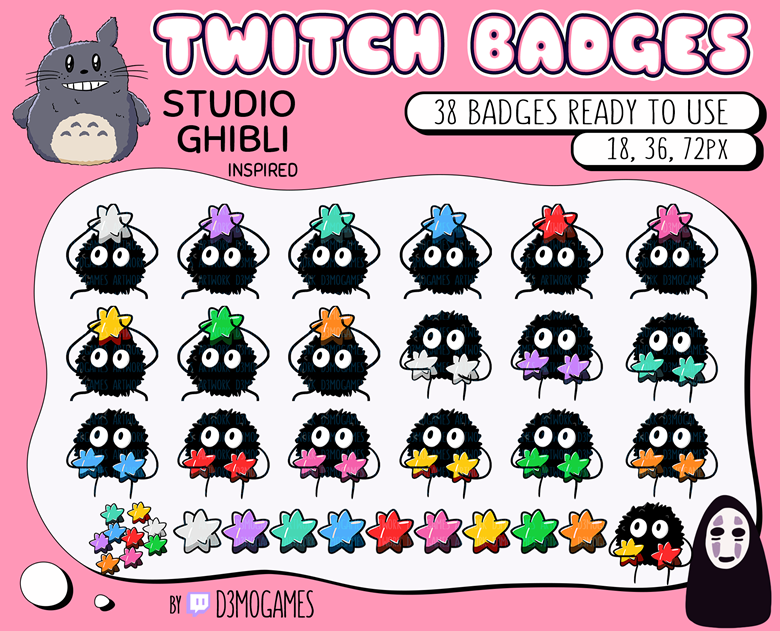 Soot Sprite Desktop Wallpaper - Sugar Mochi's Ko-fi Shop - Ko-fi ❤️ Where  creators get support from fans through donations, memberships, shop sales  and more! The original 'Buy Me a Coffee' Page.