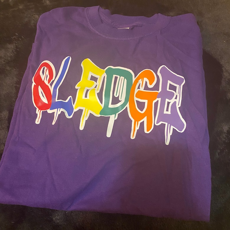 Purple SLEDGE T-Shirt (Large) - Keithdrick Harris's Ko-fi Shop - Ko-fi ...