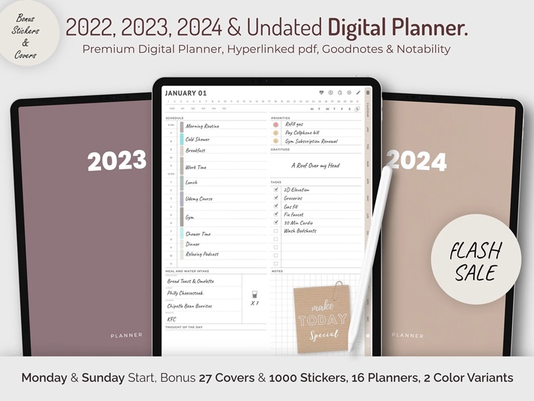 FREE Digital Planner for 2024 – FiliStudio