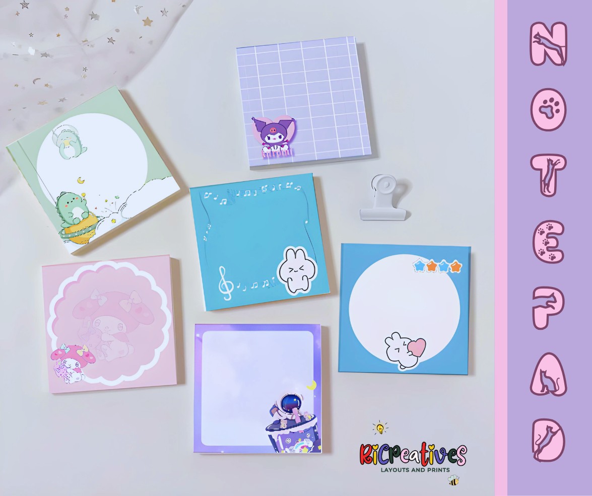 100 Cute Design NOTEPADS - Ria Gonzales's Ko-fi Shop - Ko-fi ️ Where ...