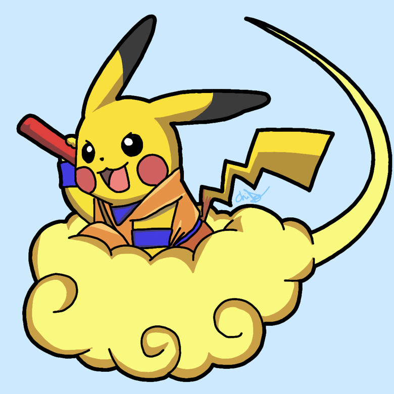 Pikachu goku discount