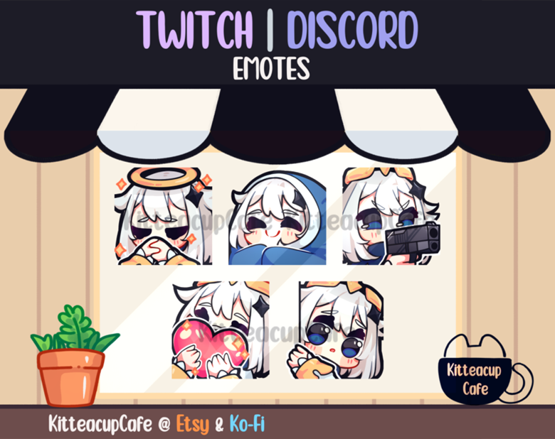 Genshin Impact Paimon Emotes - Lichi's Studio's Ko-fi Shop - Ko-fi ️ ...