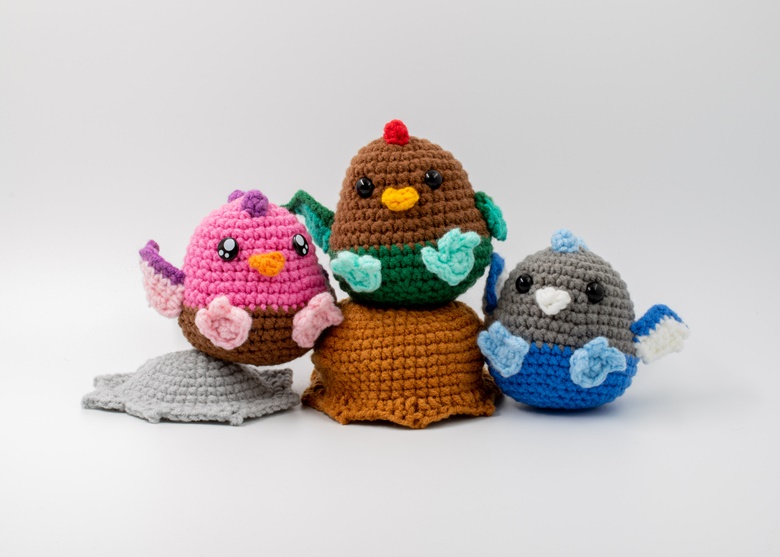 Baby Cockatrice Crochet Pattern (digital only) - CraftykittenNZ's Ko-fi ...