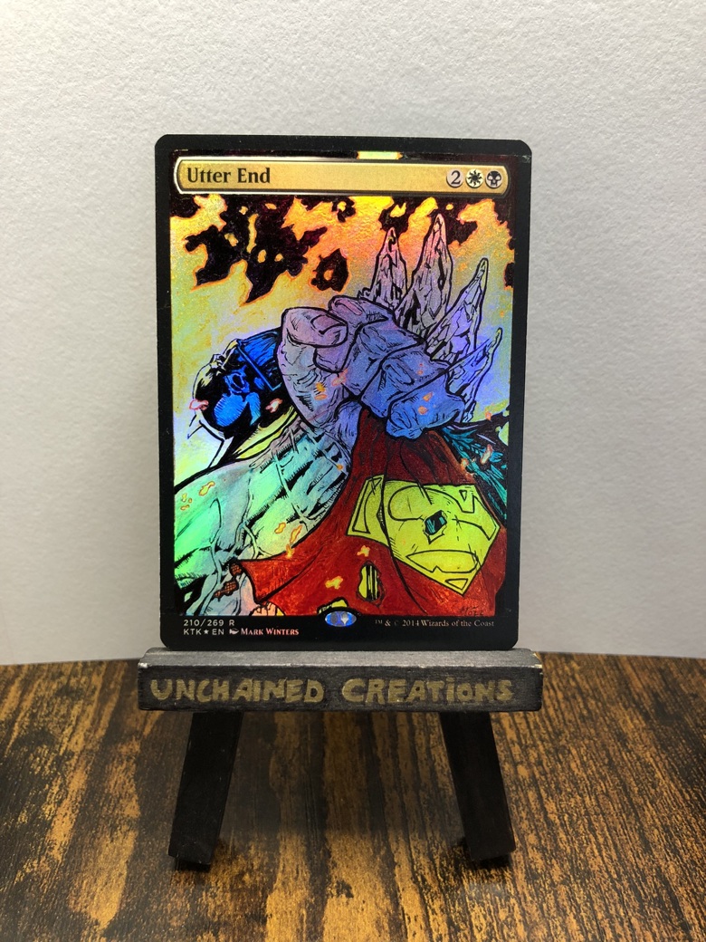 Magic: The Gathering Utter End Doomsday Justice League alter ...