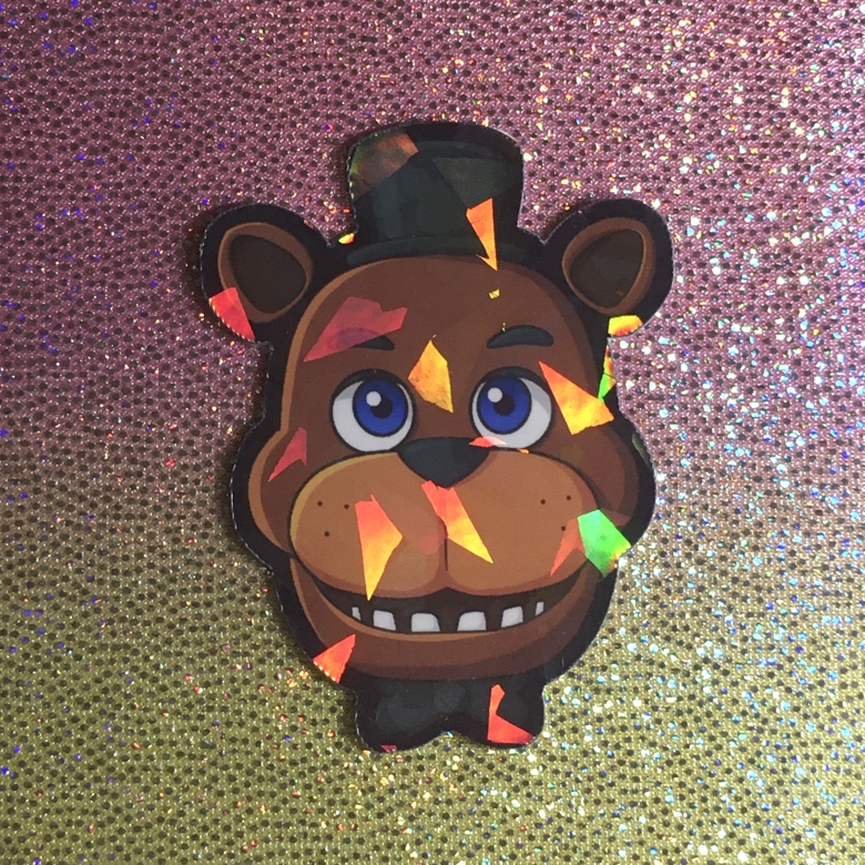 Fnaf6 Fnaf Sticker - Fnaf6 Fnaf Rockstar Freddy - Discover & Share