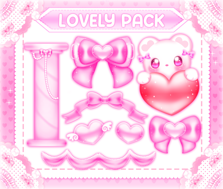 ⌦ʚ Ꮺ F2U Lovely Assets Pack ത꒱ - Maizaki's Ko-fi Shop - Ko-fi ️ Where ...