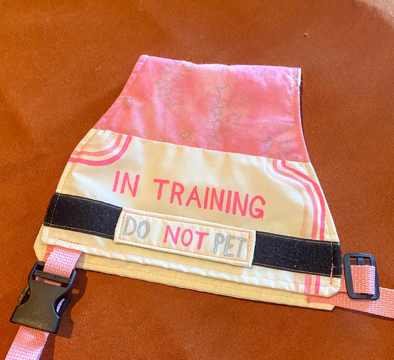 Pink ‘in training’ vest - Mishka’s K9 Gear's Ko-fi Shop - Ko-fi ️ Where ...