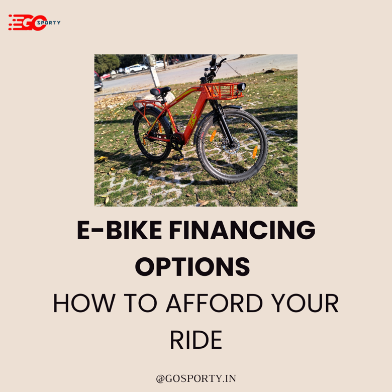 Affordable E-Bike Financing Options