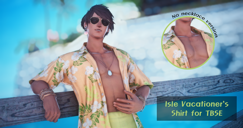 Isle Vacationer's Shirt for TBSE - Corvus's Ko-fi Shop - Ko-fi ️ Where ...