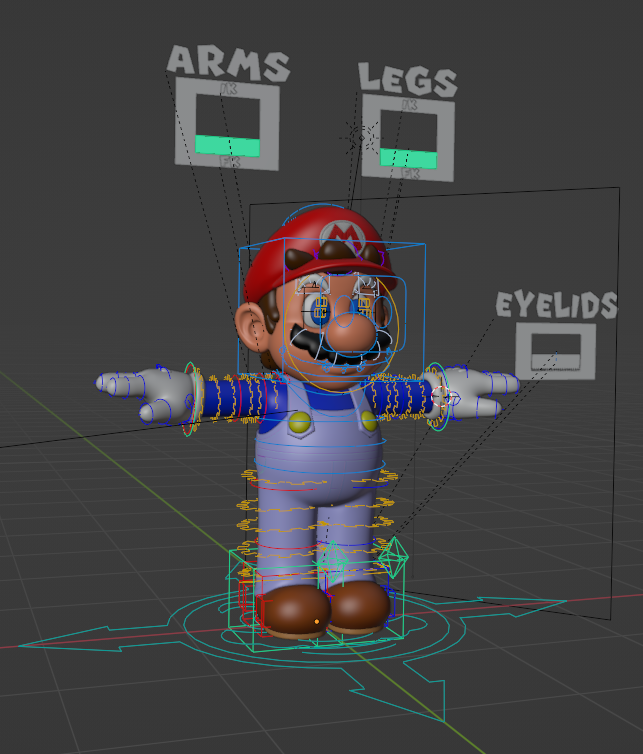 Super Mario | 3D Model Release for Blender 3.0+ - RenderMario's Ko-fi ...