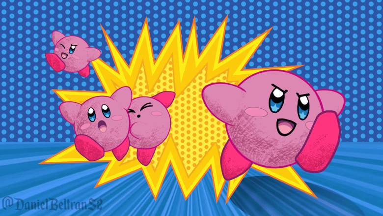 Kirby PC wallpaper - Doodliver's Ko-fi Shop - Ko-fi ❤️ Where