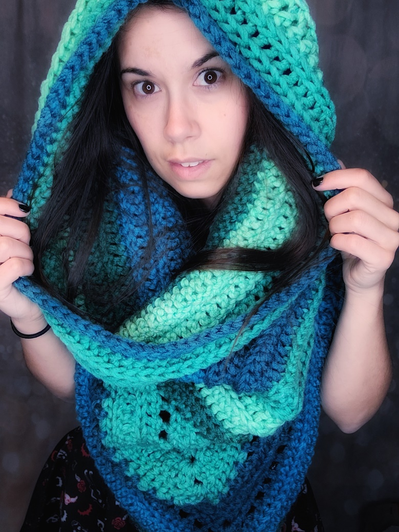 Earthbound Trading Forest Explorer Hooded Shawl